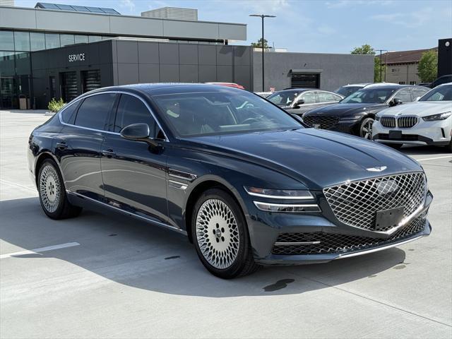 used 2022 Genesis G80 car, priced at $37,700