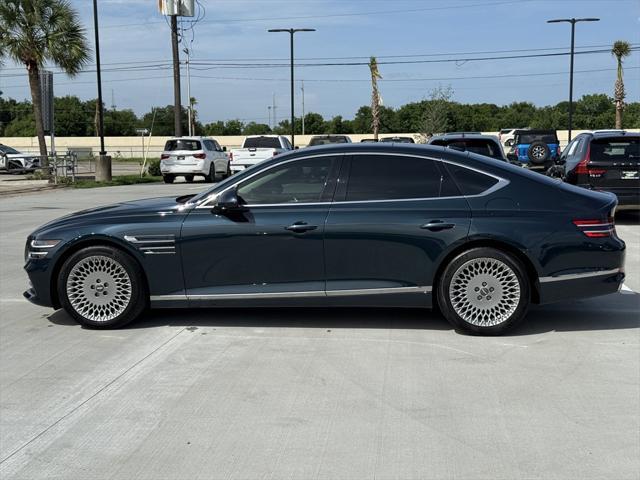 used 2022 Genesis G80 car, priced at $37,700