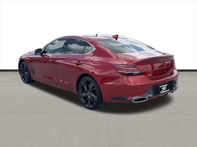 used 2022 Genesis G70 car, priced at $35,463