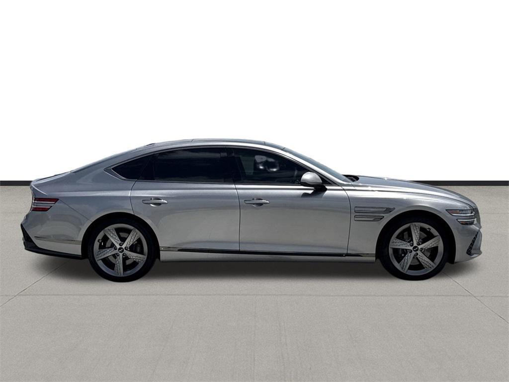 new 2025 Genesis G80 car, priced at $77,205