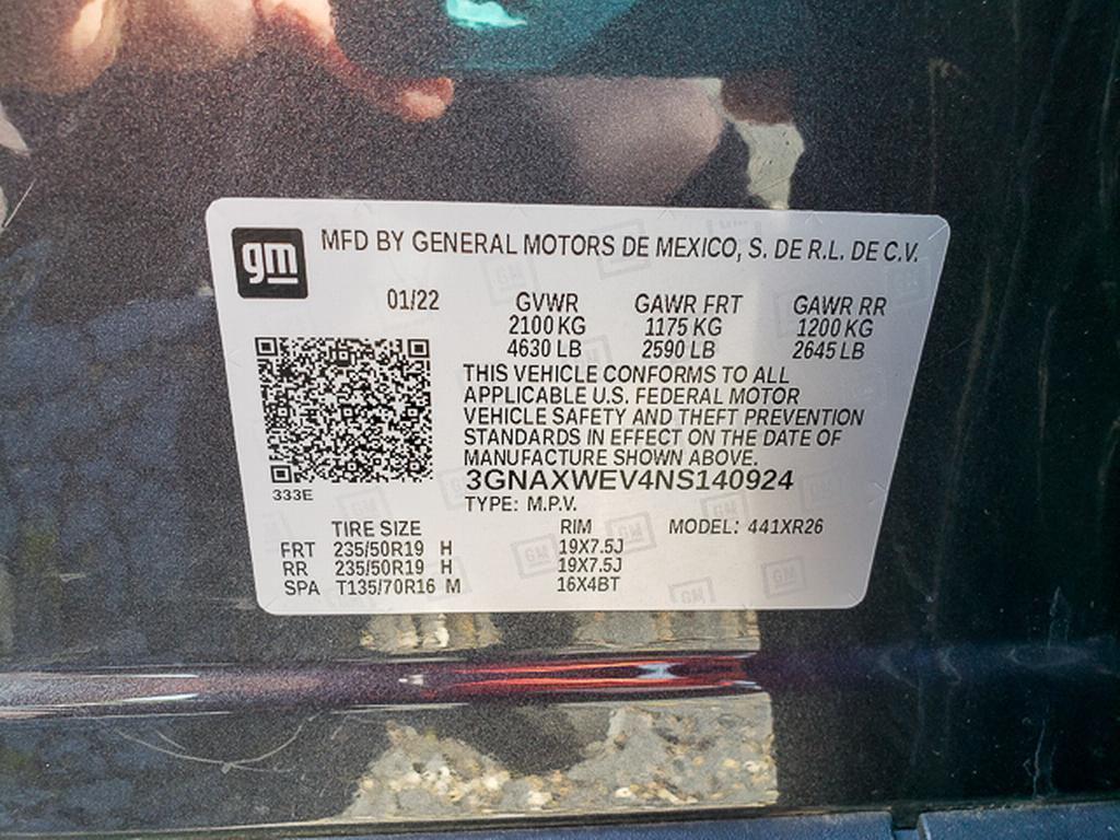 used 2022 Chevrolet Equinox car, priced at $25,700