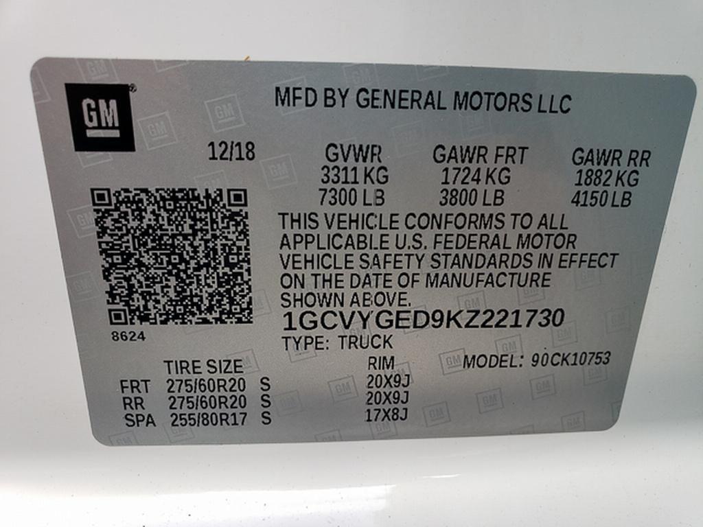 used 2019 Chevrolet Silverado 1500 car, priced at $28,819