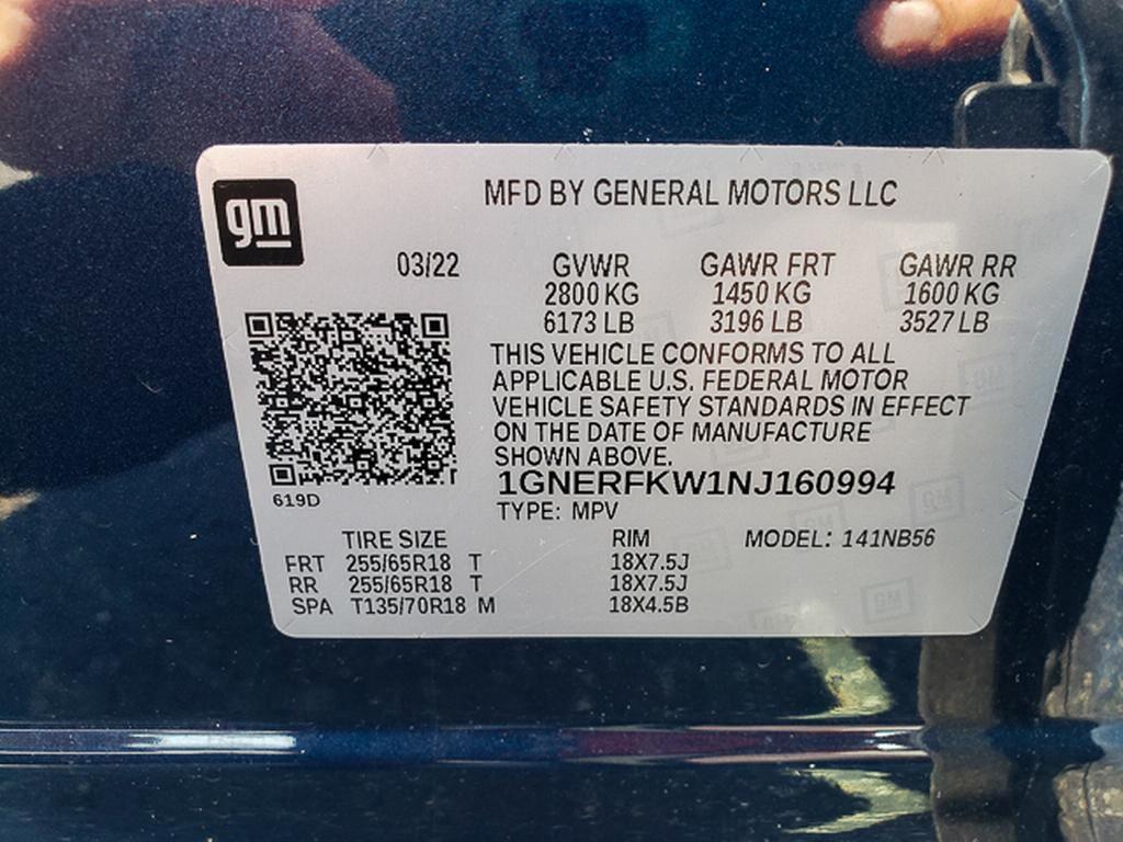 used 2022 Chevrolet Traverse car, priced at $24,941