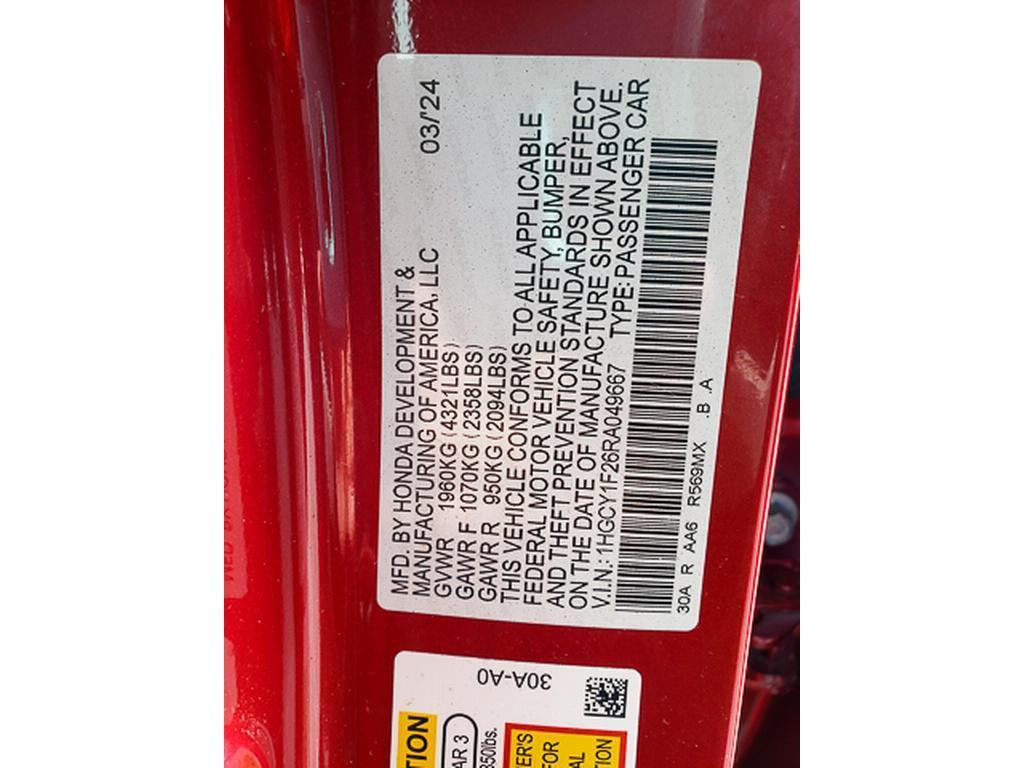 used 2024 Honda Accord car, priced at $23,561