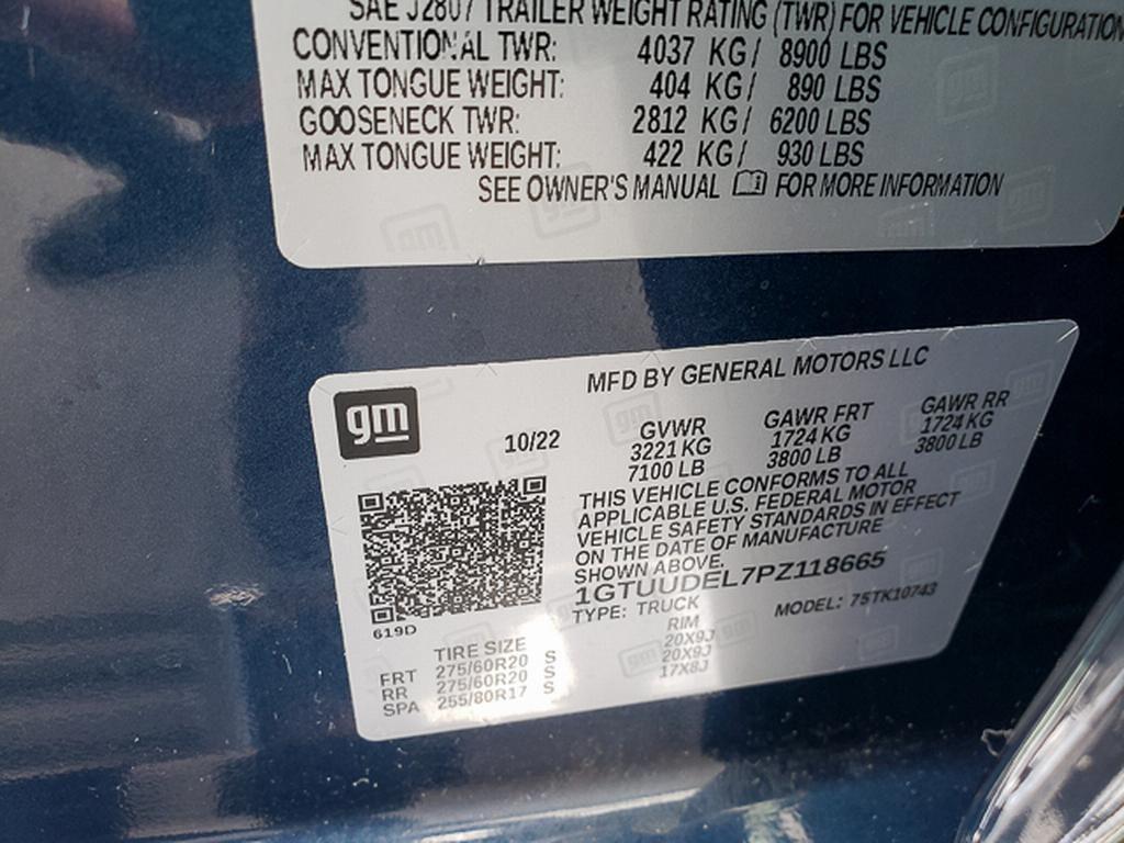 used 2023 GMC Sierra 1500 car, priced at $45,339