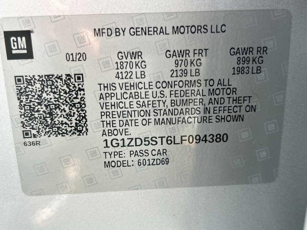 used 2020 Chevrolet Malibu car, priced at $11,895