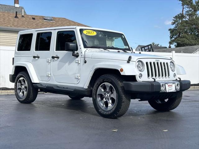 used 2017 Jeep Wrangler Unlimited car, priced at $21,975