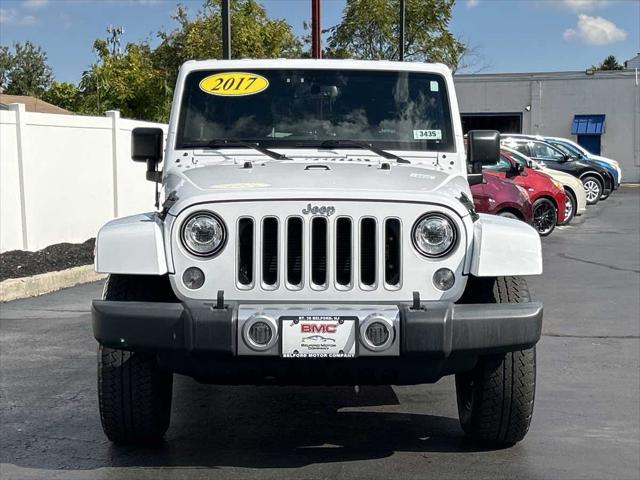 used 2017 Jeep Wrangler Unlimited car, priced at $21,975