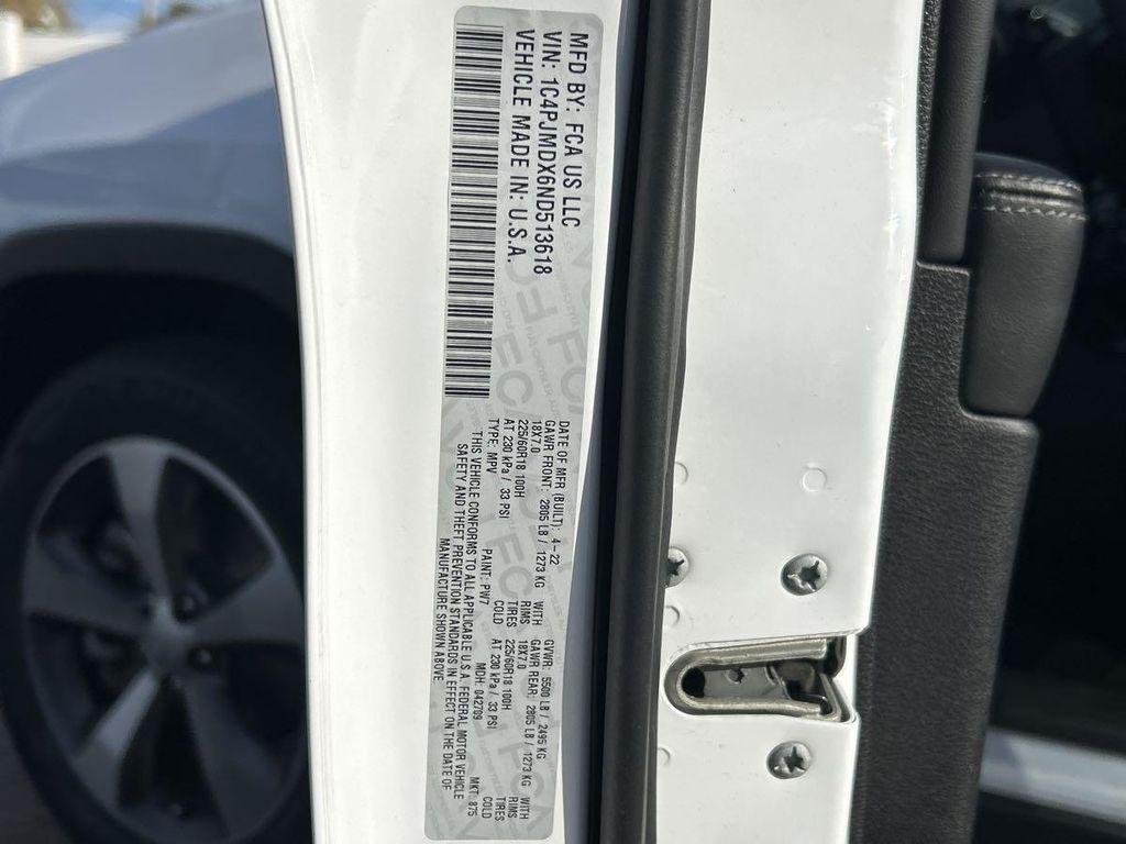 used 2022 Jeep Cherokee car, priced at $24,985