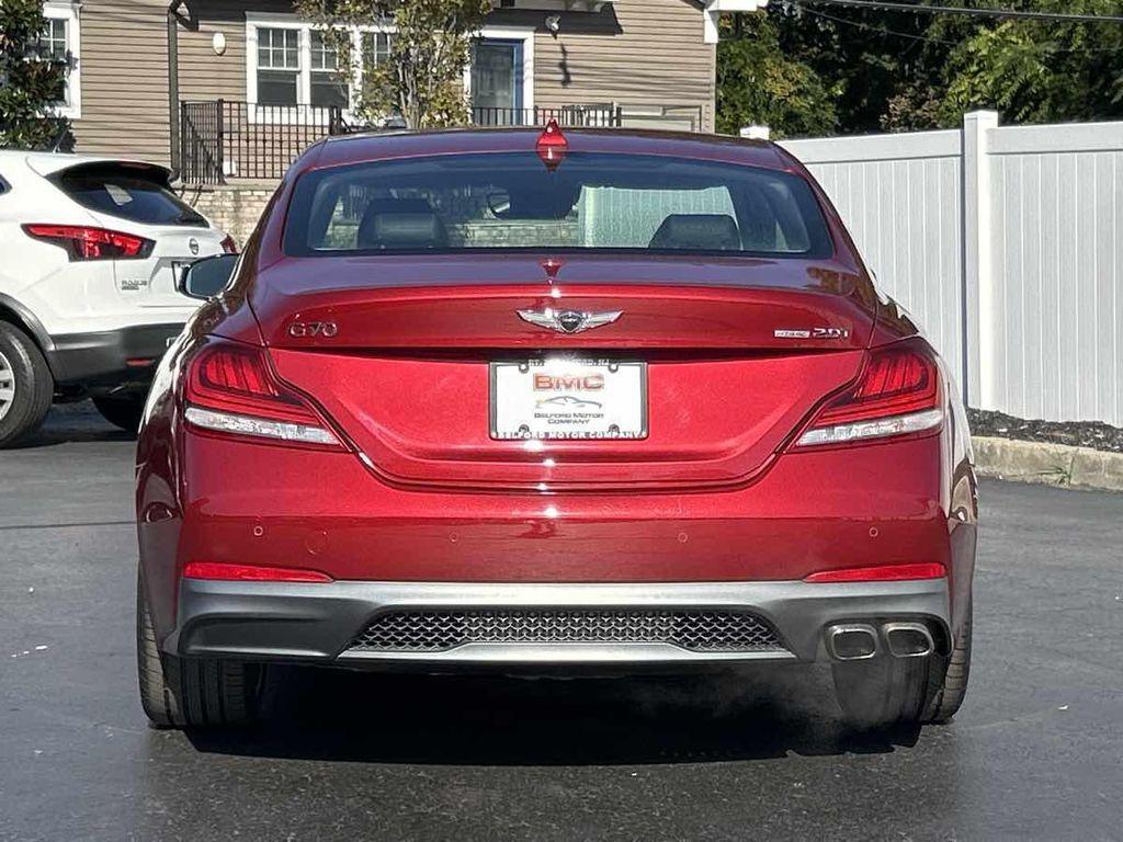 used 2020 Genesis G70 car, priced at $20,985
