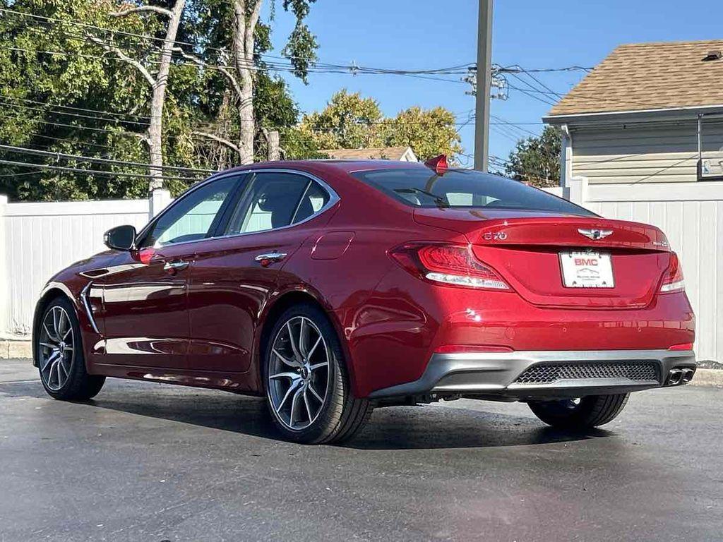 used 2020 Genesis G70 car, priced at $20,985