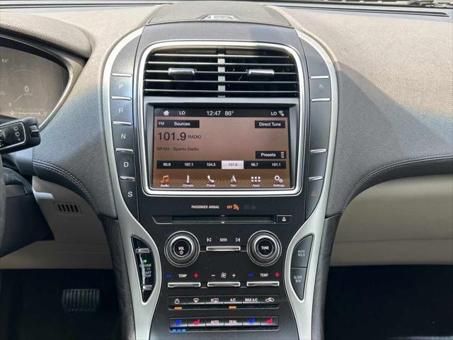 used 2019 Lincoln Nautilus car, priced at $17,985