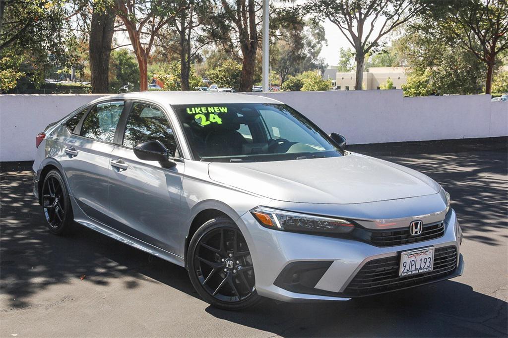 used 2024 Honda Civic car, priced at $23,577