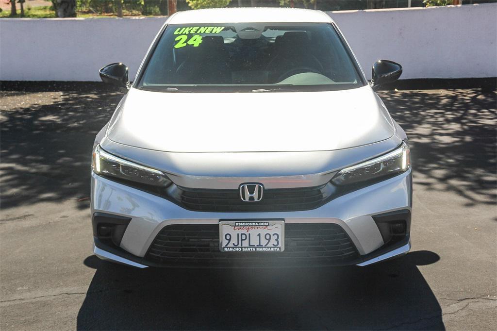 used 2024 Honda Civic car, priced at $23,577