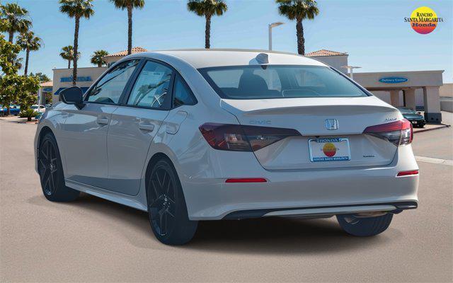 new 2025 Honda Civic Hybrid car, priced at $30,555
