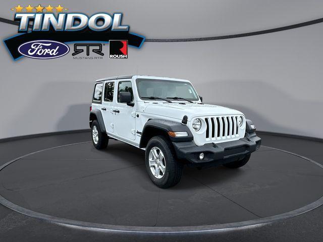 used 2022 Jeep Wrangler Unlimited car, priced at $23,367