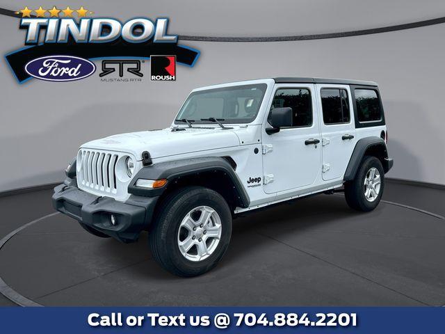 used 2022 Jeep Wrangler Unlimited car, priced at $23,367