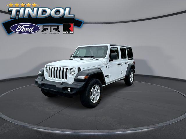 used 2022 Jeep Wrangler Unlimited car, priced at $23,367