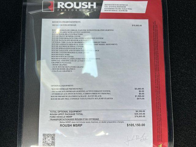 new 2025 Ford F-150 car, priced at $106,746