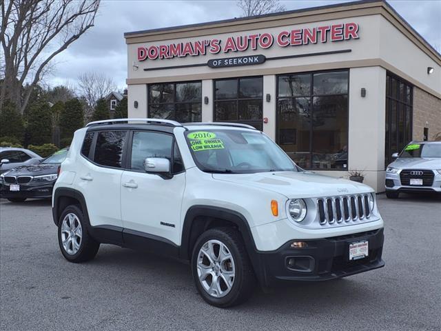 used 2016 Jeep Renegade car, priced at $15,195
