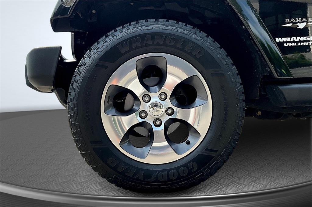 used 2017 Jeep Wrangler Unlimited car, priced at $21,995