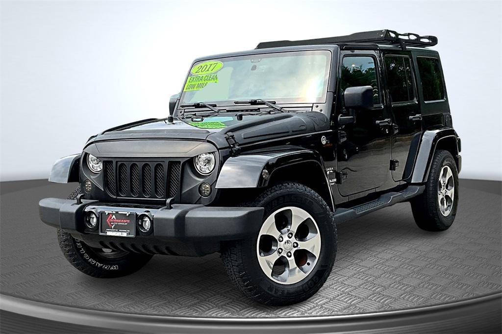 used 2017 Jeep Wrangler Unlimited car, priced at $21,995