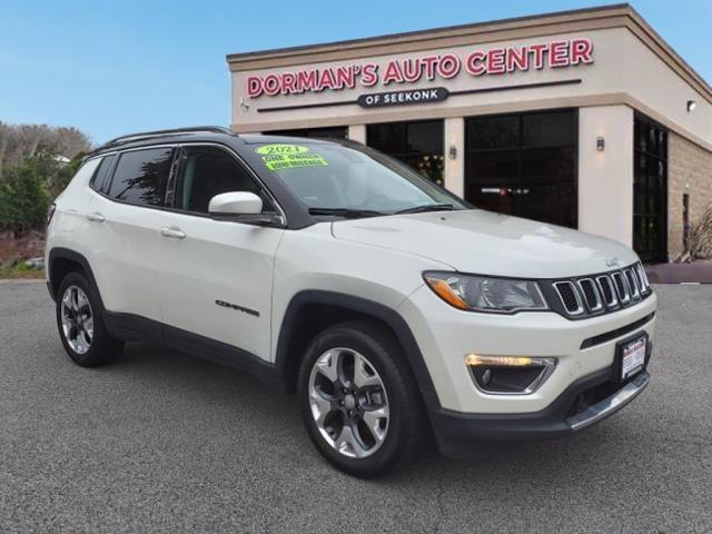 used 2021 Jeep Compass car, priced at $20,195