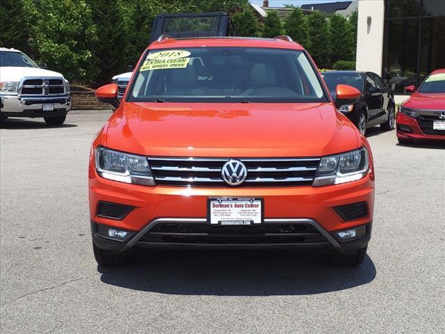 used 2018 Volkswagen Tiguan car, priced at $16,795