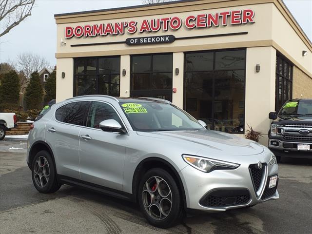 used 2018 Alfa Romeo Stelvio car, priced at $18,995