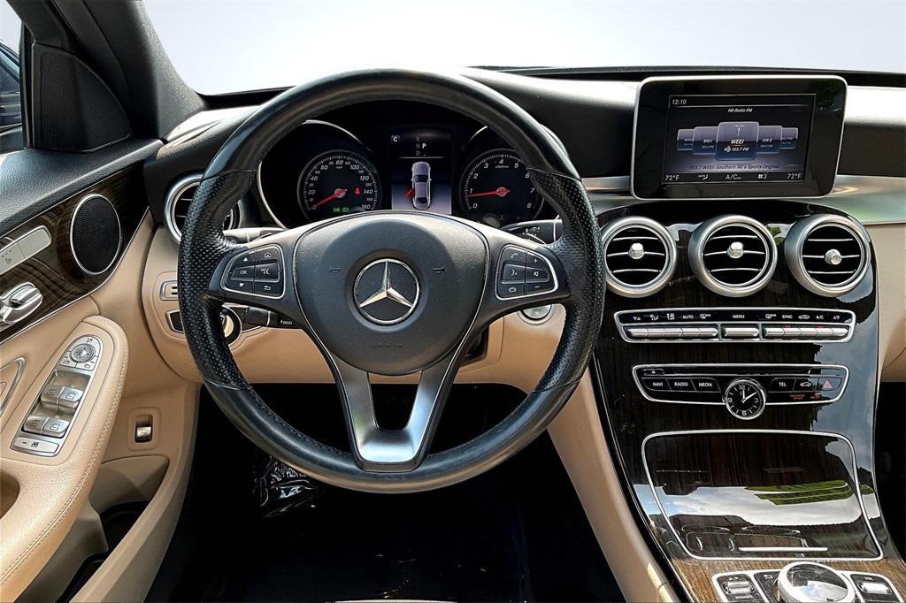 used 2018 Mercedes-Benz C-Class car, priced at $18,995