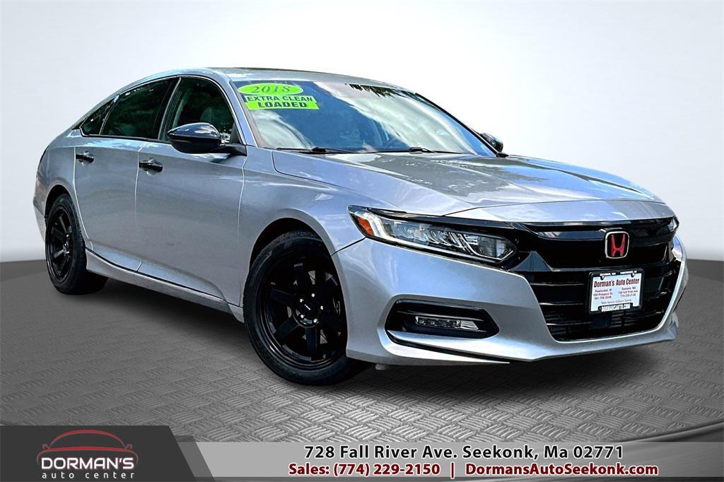 used 2018 Honda Accord car, priced at $18,995