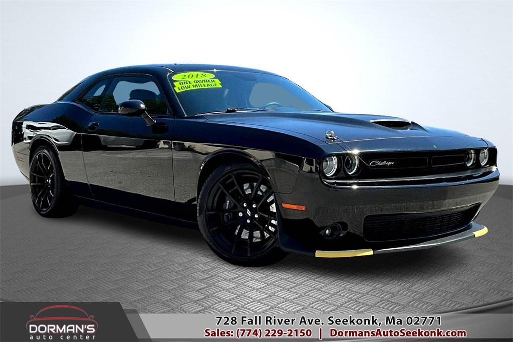 used 2018 Dodge Challenger car, priced at $35,295