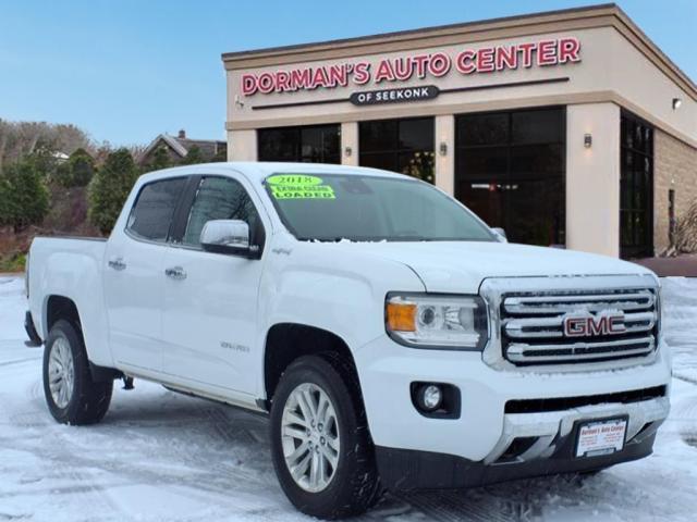 used 2018 GMC Canyon car, priced at $24,995