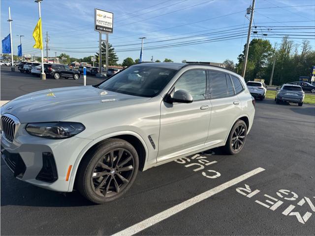 used 2022 BMW X3 car, priced at $38,990