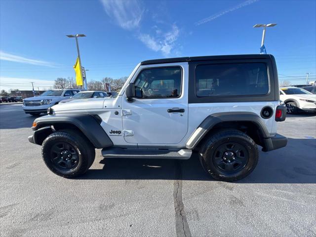 used 2024 Jeep Wrangler car, priced at $33,824