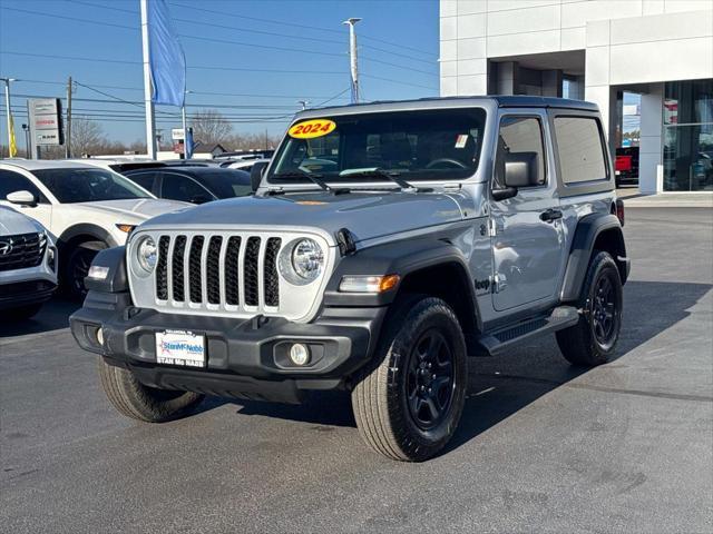 used 2024 Jeep Wrangler car, priced at $33,824