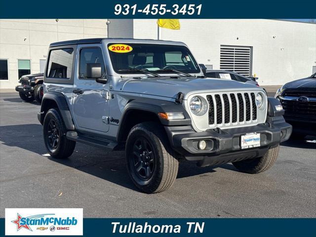 used 2024 Jeep Wrangler car, priced at $30,990