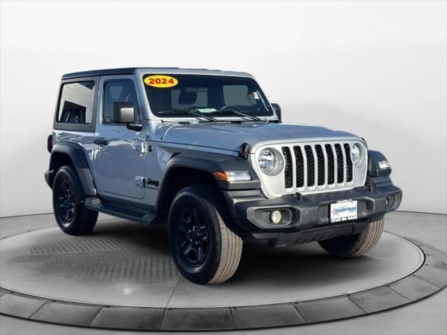 used 2024 Jeep Wrangler car, priced at $33,824