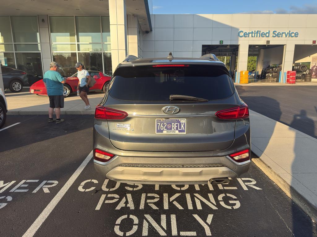 used 2020 Hyundai Santa Fe car, priced at $13,990