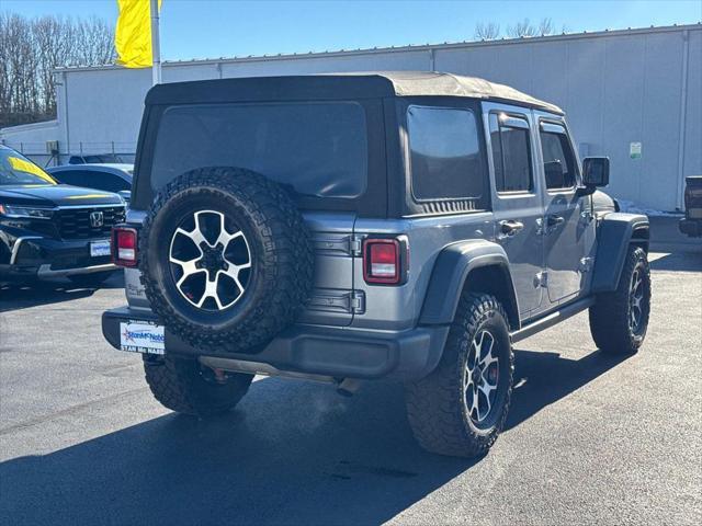 used 2018 Jeep Wrangler Unlimited car, priced at $21,599