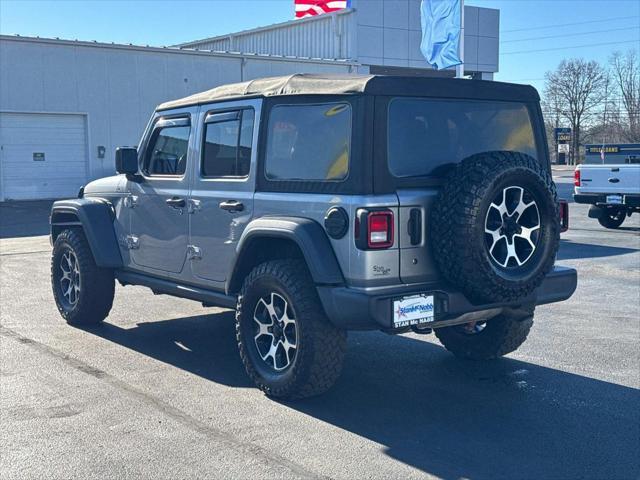 used 2018 Jeep Wrangler Unlimited car, priced at $21,599