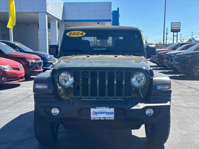 used 2024 Jeep Wrangler car, priced at $35,990