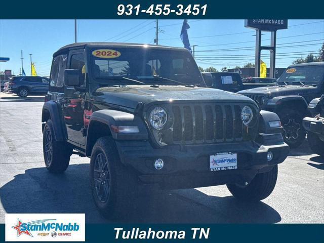 used 2024 Jeep Wrangler car, priced at $32,990