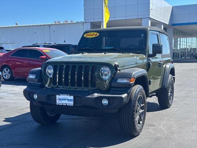 used 2024 Jeep Wrangler car, priced at $35,990