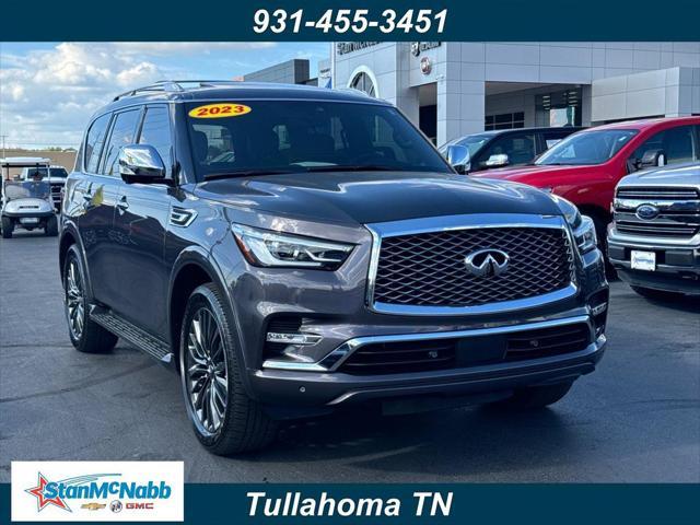 used 2023 INFINITI QX80 car, priced at $60,549