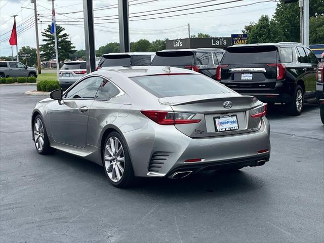used 2015 Lexus RC 350 car, priced at $25,149