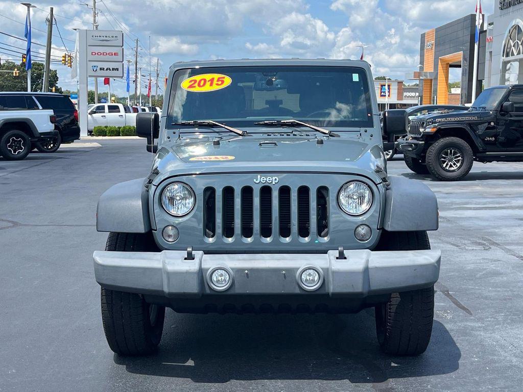 used 2015 Jeep Wrangler Unlimited car, priced at $23,990