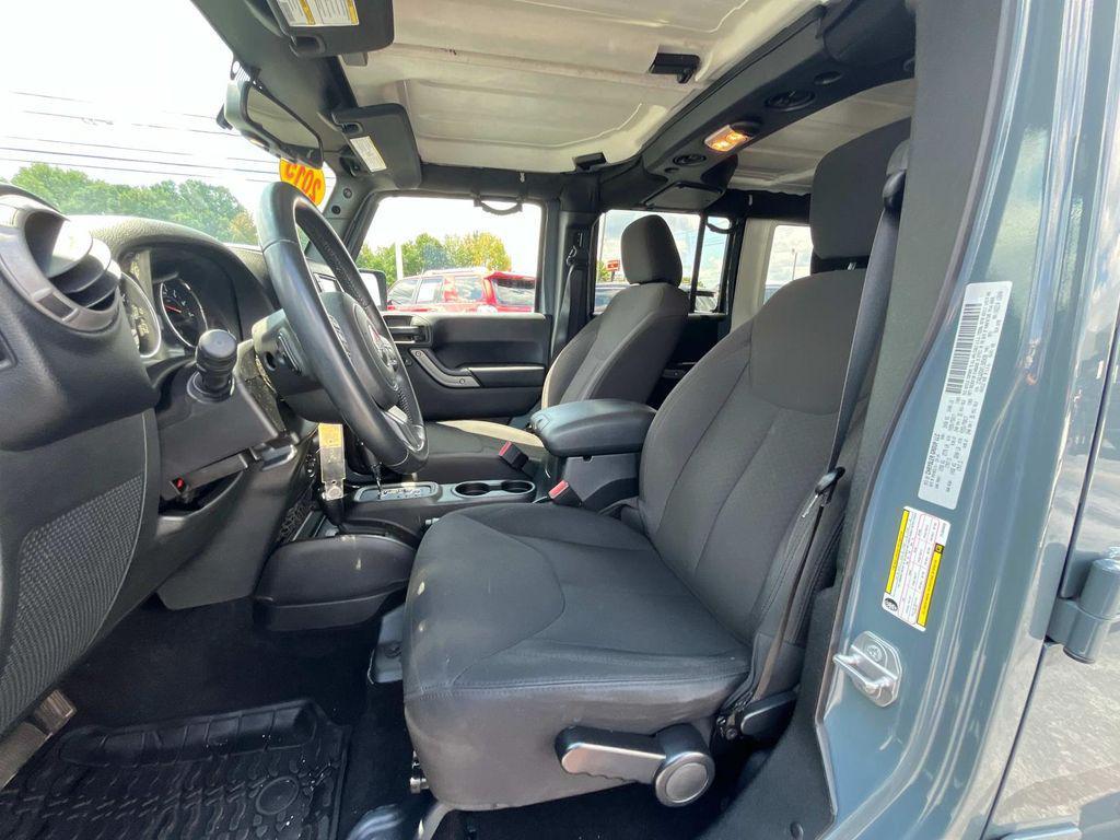 used 2015 Jeep Wrangler Unlimited car, priced at $23,990