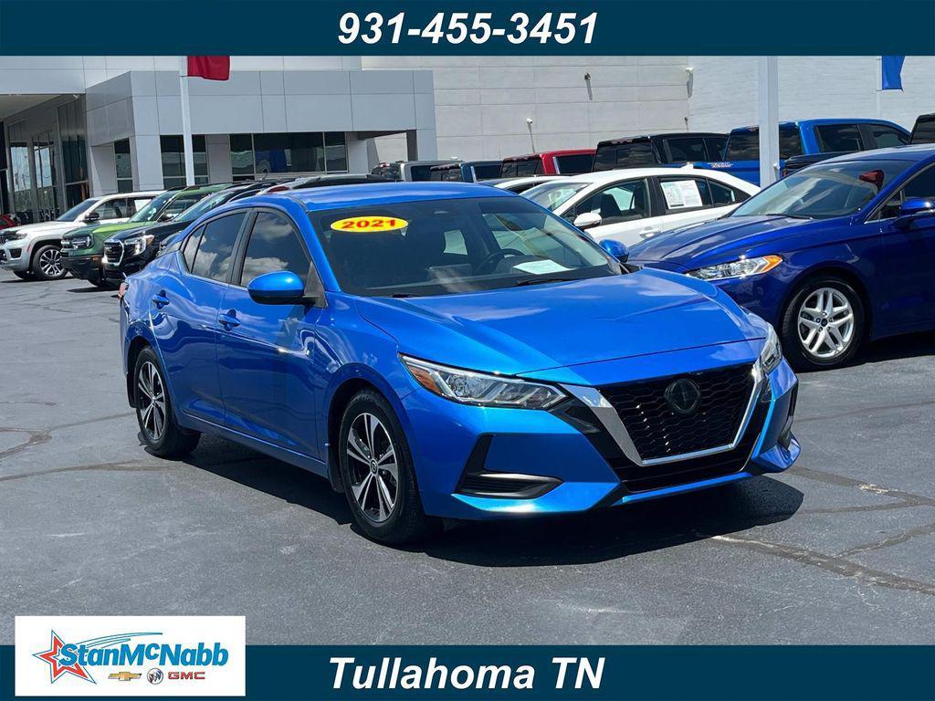 used 2021 Nissan Sentra car, priced at $15,990