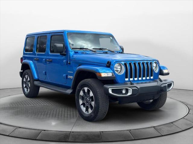 used 2022 Jeep Wrangler Unlimited car, priced at $36,134